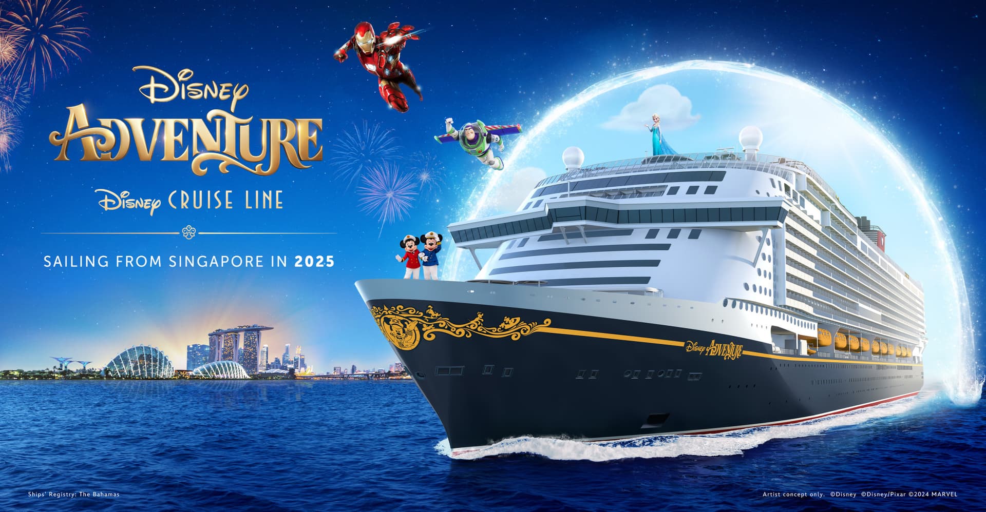 Disney Cruise Line: 4-Night Disney Adventure Cruise from Singapore - image 2